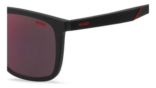 Lente Hugo Hg1304/s Colores Solar Lente Red Varilla 807 Black Armazón 807 Black