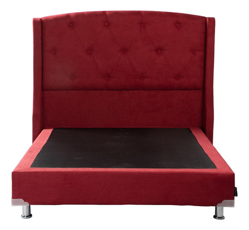 Cabecera + Box Individual Dicasa Zefyr Rojo