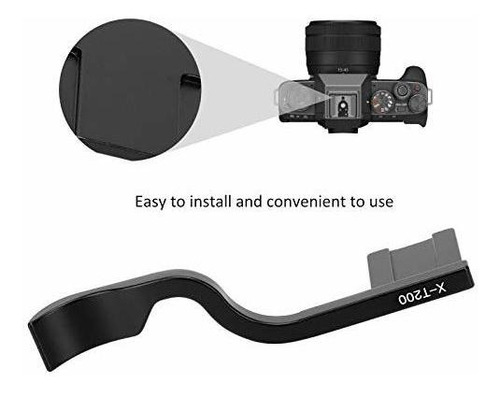 Imagen 2 de 6 de Thb Mr Reposabrazo Metal Para Camara Leica Typ Mp Type