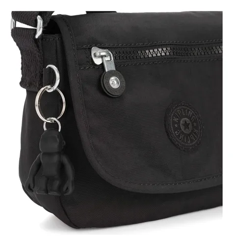 Mini Bolso Kipling, Poliéster, Unisex, 14 Cm X 19 Cm, Negro