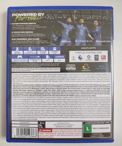 FIFA 22 ps4 Usado Mídia Física