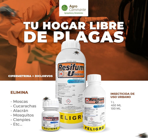 Resifum U Para Plagas En Casa Con Olor Más Fumigador 5l