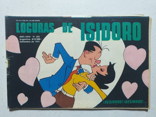 Comic. Locuras De Isidoro # 280. Setiembre 1991.