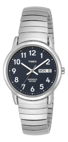 Reloj Pulsera  Timex T20031 Plateadoazul