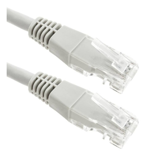 Patch Cord 2 Metros Cat6 Cat 6 100% Cobre Blanco Certificado