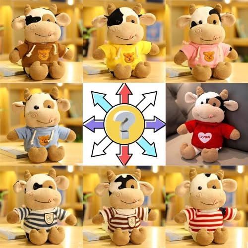 5 Assorted 8-12'' Funny Stuffed Animals In Plush Myster...