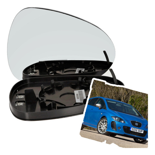 Luna Espejo Derecho Compatible Con Seat Leon 2009-2012