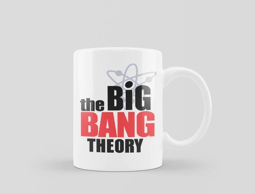 Taza The Big Bang Theory Serie Sheldon Leonard Cerámica Impo
