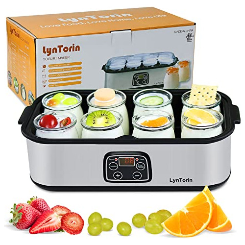 Lyntorin Máquina De Yogur Digital Automática Para Hacer Yogu