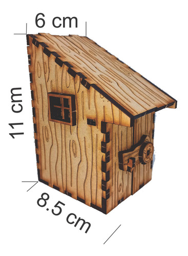 Rompecabezas 3d Madera Maqueta Cajita Nacimiento Navidad