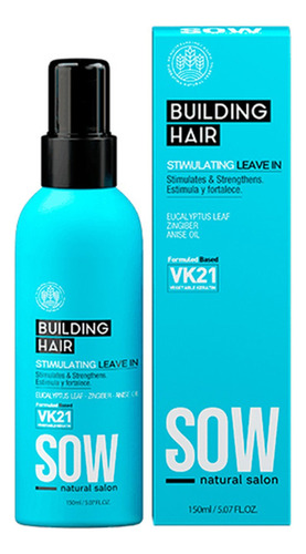 Sow Building Hair Leave-in Para Cuero Cabelludo Frágil 150ml