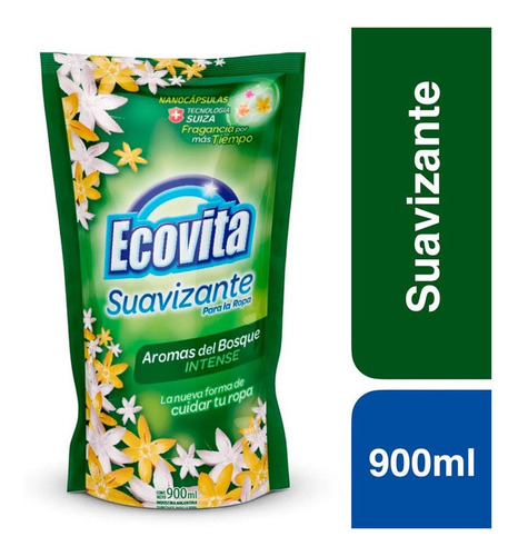 Suavizante Ecovita Aromas Del Bosque Intense Doypack X 900ml