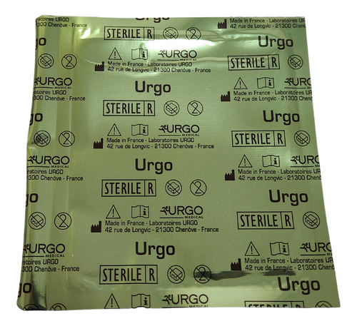 Urgotul Ag/silver Antibacteriano 10x12cm Curación Avanz Unid