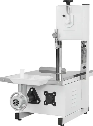 Serra Fita Bivolt Hidro HI 1810 Mesa Móvel Aço Inox com Moedor