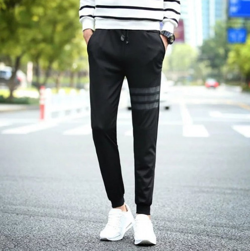 Pantalones Delgado Jogging Deporte Gimnasio Casual