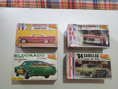 Kits Jo-han 1/25 Raros - Cadillac Valor Unitário - Verifique