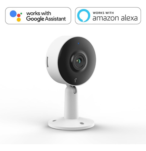 Imagen 1 de 7 de Cámara Ip Seguridad Full Hd Interior Wifi Google Home Alexa