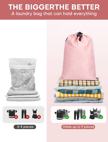 Travel Packing Cubes Sdgfui 6 Pcs Set Lightweight Pink