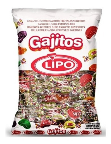 Caramelo Lipo Gajitos X907gengolosinar
