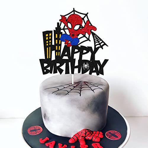 Decoración Para Pastel Spider-man - Decoración Para Tarta | Cuotas sin  interés