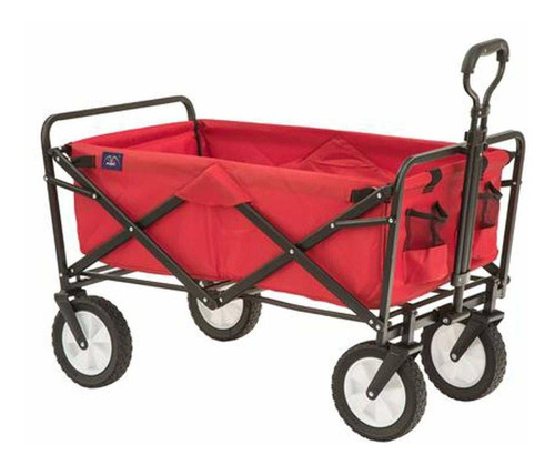 Cesta Carro D Playa Plegable C/ Ruedas Multiuso 68kg Resiste