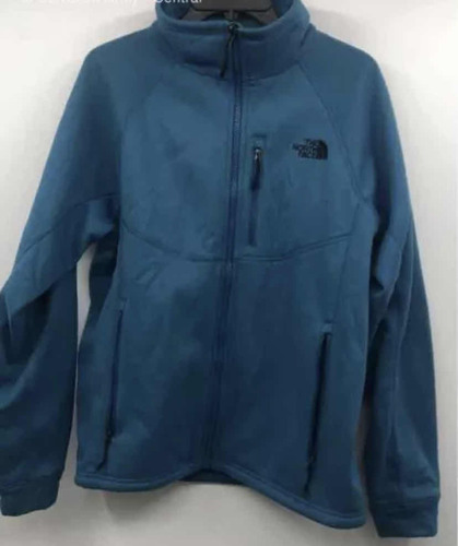 Chamarra The North Face Azul Claro Zipper Med