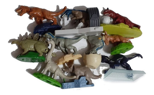 Coleccion De 10 Dinosaurios Jurassic World Mc Donalds 2018