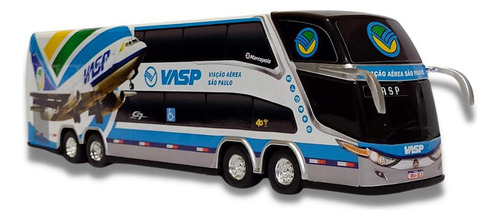 Brinquedo Ônibus Antiga Aviação Da Vasp 30cm