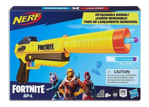 Nerf Fortnite Lanzador De Dardos Sp-l