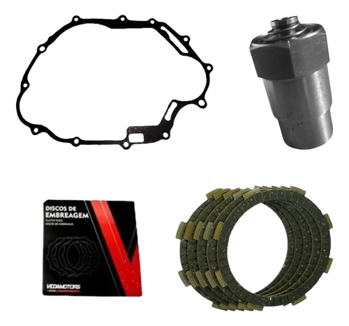 Kit Embrague Discos Veda + Junta + Rotor Honda Cg Titan 150