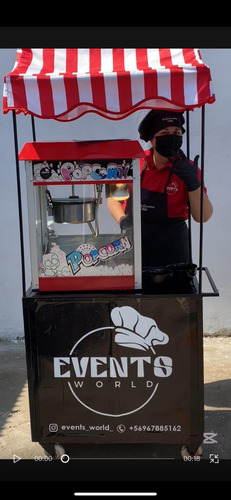 Servicio Carritos Para Eventos,completos , Algodon Cabritas