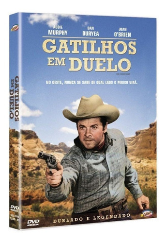 Gatilhos Em Duelo - Dvd - Audie Murphy - Dan Duryea - Novo