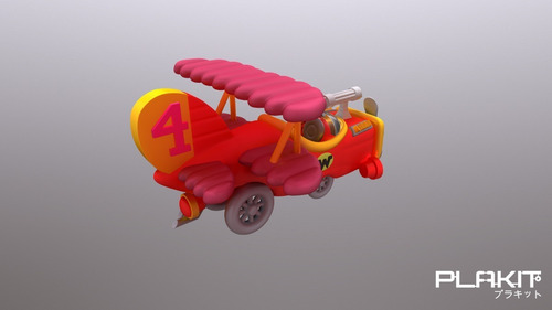 Imagen 5 de 7 de Muñeco Han Fritz Stuka Rakuda Autos Locos Figura Pintar