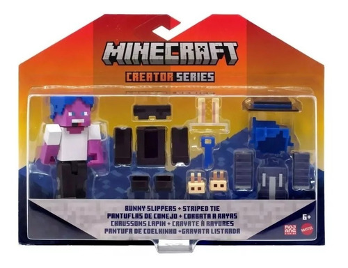 Minecraft Creator Series Figura Con Accesorios Hjg79 Mattel