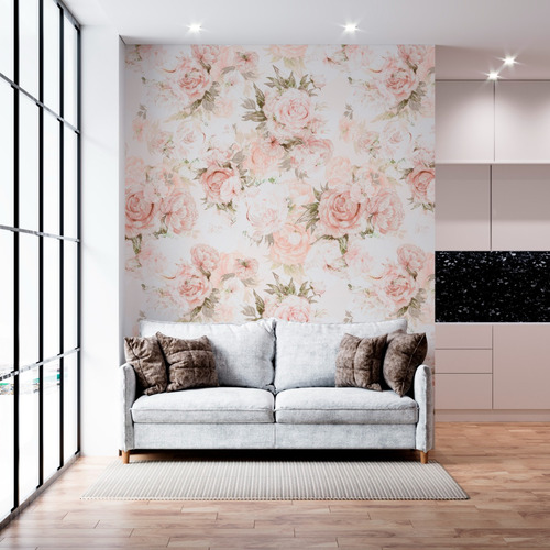Vinilos Mural Flores Deco Gigantografia