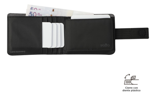 Billetera Y Tarjetero Hombre Gobi Rfid Blocker Totto