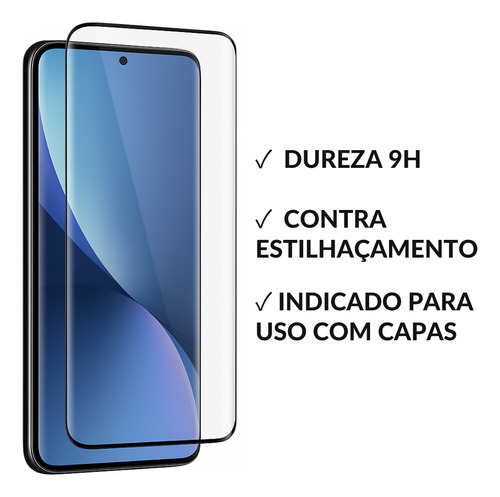 3 Película Curvada 3d Para Xiaomi Mi 13 Lite Tela 6.55 Pol