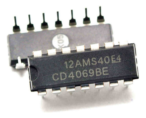 5pzas Compuerta Not Cd4069be Cd4069 4069 Electronica Arduino