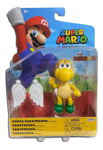 Figura Super Mario Parakoopa Com Acessorio Candide 3007