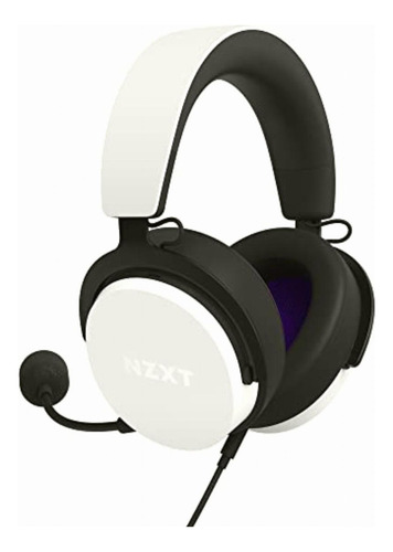 Nzxt Relay Wired Pc Gaming Headset Ap-wcb40-w2 Hi-res Audio Color Blanco