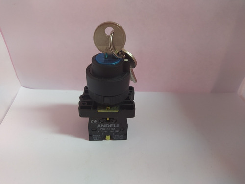 Selector 2 Posiciones Con Retorno(con Llave)