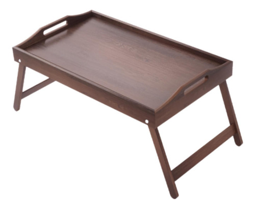 Bandeja De Cama De Madera, Mesa Para Comer Con Asas, Patas