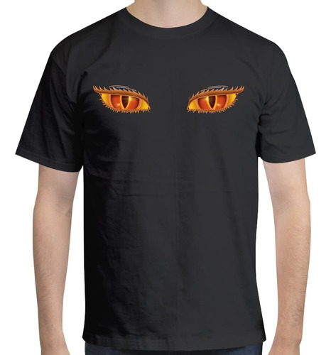 Playera Cartoon - Unisex - Ojos De Dragón