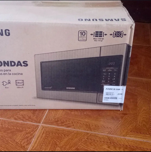 Microondas Samsung De 23 Litros Con Cerámica Esmaltada