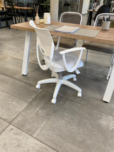 Silla Rombo Blanca Escritorio Oficina Gamer Pc Computadora
