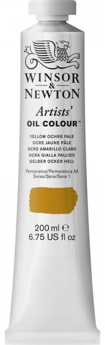 Tinta Óleo Artist Profissional Winsor & Newton 200ml S1 Cor do óleo 746 yellow ochre pale