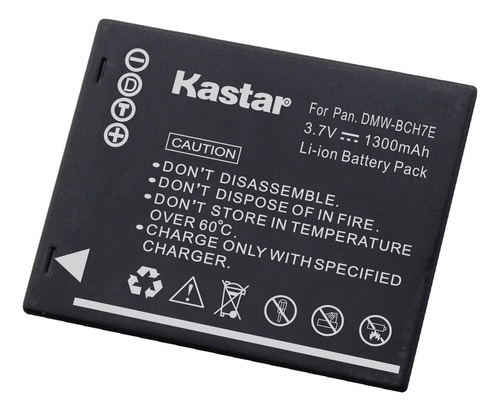 Kastar Batería De Repuesto Para Panasonic Dmw-bch7 Dmw-bch.