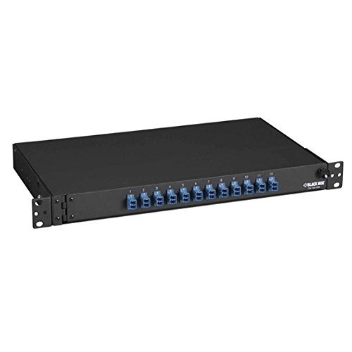 Black Box Rackmount Fiber Panels 1u Loaded With (24)