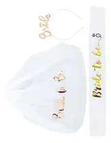Comprar Kit De Decoración Para Despedida De Soltera En Oro Rosa