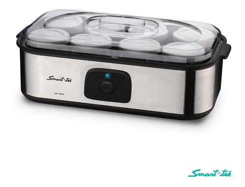 Yogurtera Exterior Acero Inox Frascos Vidrio Smart-tek Ym800